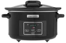 CrockPot CSC052X / Pomalý hrniec / 4,7 l / digitálny časovač / keramická nádoba (100001915229)