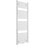 CERANO - Kúpeľňový radiátor Lincoln - stredové pripojenie 50mm/bočné - 484W - biela lesklá - 1600x500 mm CER-429583