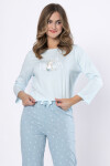 DÁMSKE PYŽAMO MICHALINA 1645 baby blue S
