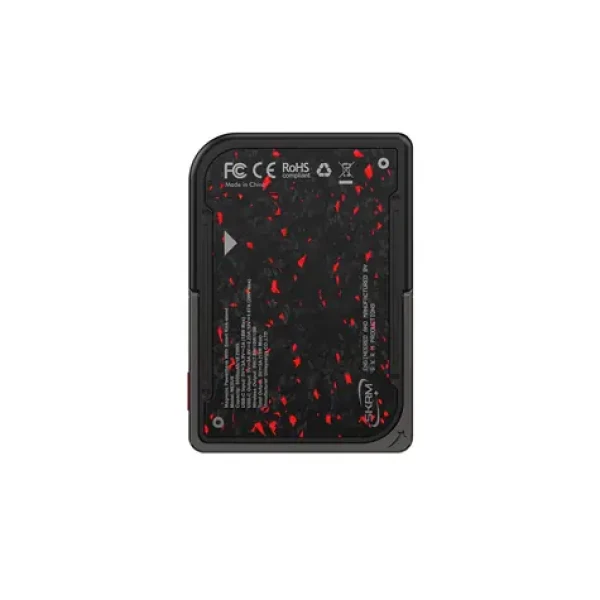 SKINARMA NEXUS VEKTOR magnetická powerbanka so stojanom 5000 mAh, Black red (8886461249309)