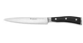 WÜSTHOF Nôž na šunku CLASSIC IKON 16 cm / Nerezová oceľ 58 HRC / Kovaná čepeľ / Nytovaná rukoväť (1030330716)