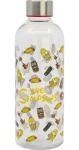 STOR Fľaša na pitie Simpsonovci 850 ml / Plast / Kovový skrutkovací uzáver / Bez bisfenolu a ftalátov (87551)