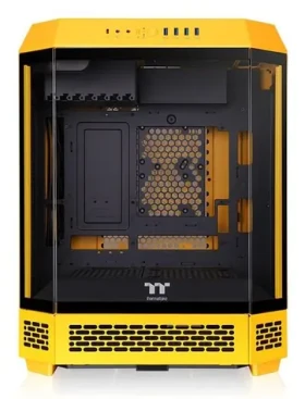 Thermaltake The Tower 600 tmavo žltá / ATX / 4X USB-A 3.2 / 1x USB-C 3.2 / 2x140mm / bez zdroja / priehľadná bočnica (CA-1Z1-00M4WN-00)