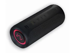 Intezze VERTICAL VIBE čierna / Bezdrôtový reproduktor / 35W / Bluetooth 5.3 / AUX / USB-A / IP67 / 5000 mAh (8594193722600)
