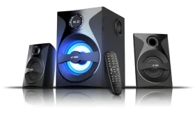 FENDA FD F380X čierna / Reproduktory / 2.1 / 54W / BT4.0 / NFC / FM rádio / USB/SD / diaľkové ovládanie (F380X)
