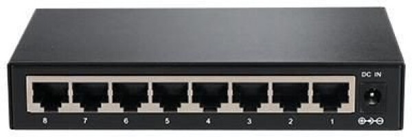 XXX_Planet Technology Corp (Planet) Wi-Tek WI-SG108 łącza sieciowe Nie zarządzany Gigabit Ethernet (10/100/1000) Čierny, Oranžový