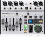 Behringer FLOW 8 / Digitálny mixážny pult / 8 kanálov / USB / XLR / 6.3mm (27000887)