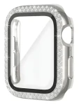 Worryfree Bling Bumper strieborná / Puzdro pre Apple Watch / 41 mm (SD18CV-SLV-41)
