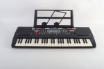 Mamido Mamido Veľký Detský keyboard multifunkčný 54 kláves čierny