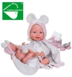 Antonio Juan 50392 MIA - žmurkajúca a cikajúca realistická bábika bábätko s celovinylovým telom - 42 cm