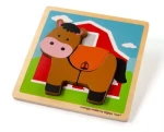 Bigjigs Toys Vkladacie puzzle Koník