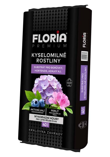AGRO FLORIA PREMIUM Substrát pre kyslomilné rastliny 40 l