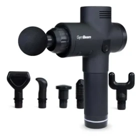 Masážna pištoľ VI Black - GymBeam (čierna) (49246-1-black)