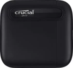 CRUCIAL X6 1TB čierna / Externý SSD / USB 3.2 Gen2 Type-C / R: 540 MBs / 3y / dopredaj (CT1000X6SSD9)