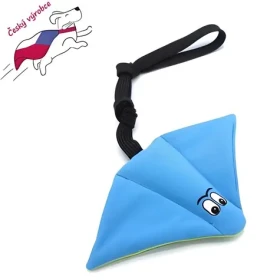 Pískacie potvorky Raja modrá / Pískacia hračka pre psov / pre trhačov