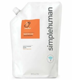 Simplehuman Tekutý prípravok na riad - citrusy / 1 l / náhradná náplň (838810025704)