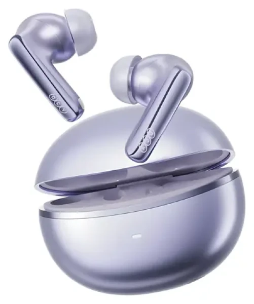 QCY MeloBuds N70 Lite fialové / Bezdrôtové slúchadlá / TWS / ANC / Bluetooth 6.0 / IPX5 (HT18 Lite Purple)