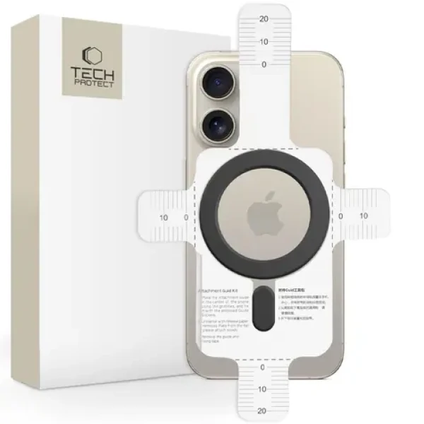 Tech-Protect MagMat čierna / Magnetický krúžok MagSafe / univerzálny
