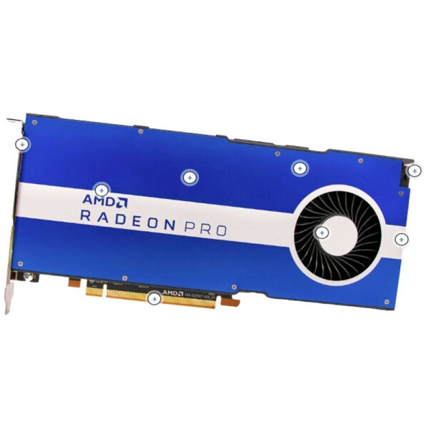 AMD grafická karta pracovnej stanice AMD Radeon Pro W5500 8 GB GDDR6-RAM PCIe DisplayPort; 100-506095