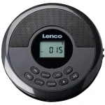 LENCO CD-340BK čierna / Prenosný CD prehrávač / Bluetooth / FLAC, MP3, WMA / Vstavané reproduktory