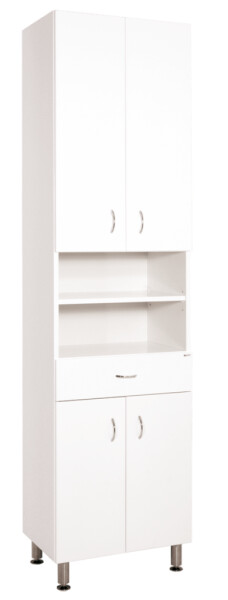 Kúpeľňová skrinka vysoká Keramia Pro 50x192x33, 3 cm biela PROV50DV PROV50DV