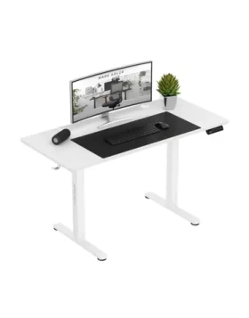 Mark Adler Leader 7.0 biela / Kancelársky elektrický stôl / 120 x 60 x 72-118 cm (MA-LEADER 7.0 WHITE)