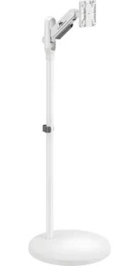 Maclean MC-970W biela / Mobilný podlahový stojan pre TV / 17-35" / plynová pružina / nosnosť 2-10 kg (MC-970)