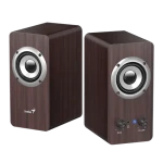 Genius SP-HF400 tmavé drevo / Repro 2.0 / 10W / 3,5 mm jack (31730058404)