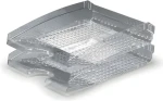 Durable TREND transparentný / Odkladač na dokumenty / Formát A4-C4 / Stohovateľný (1701626400)