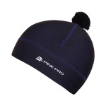 Funkční čepice s bambulí ALPINE PRO ABERE navy M