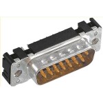 HARTING 09651616713 D-SUB kolíková lišta 180 ° Pólov: 9 spájkovaný konektor 1 ks; 09651616713