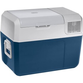 MobiCool MCF40 12/230 V prenosná chladnička (autochladnička) En.trieda 2021: C (A - G) kompresor 12 V, 24 V, 230 V modrá, biela 38 l; 9600024952