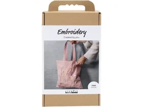 Creativ Company Kreatívna sada Vyšívaná textilná taška