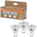 OSRAM HOMELIGHTING 4099854277924 LED reflektor En.trieda 2021 A (A - G) GU10 klasická žiarovka 2.5 W = 50 W neutrálna biela (Ø x v) 50 mm x 50 mm 3 ks; 4099854277924