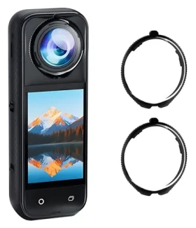 Puluz PU749T priehľadná / Krytka objektívu / Insta360 X5 / 9H sklo / AR povlak (PU749T)