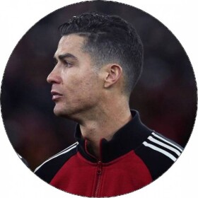 Jedlý papier Cristiano Ronaldo z profilu, 19,5 cm - Pictu Hap