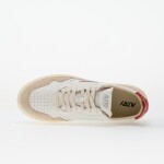 Tenisky Autry Medalist Low Man Leat/ Suede White/ Red EUR 44