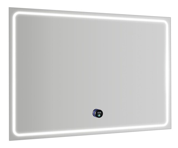 SAPHO - GEMINI zrkadlo s LED osvetlením 100x70cm, chytré funkcie GM100K