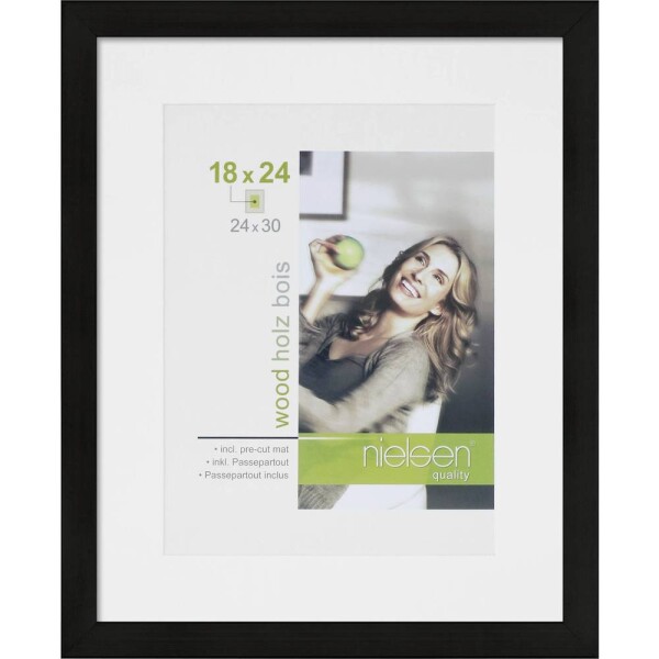 Nielsen Design 8988006 vymeniteľný fotorámček Formát papiera: 24 x 30 cm čierna; 8988006