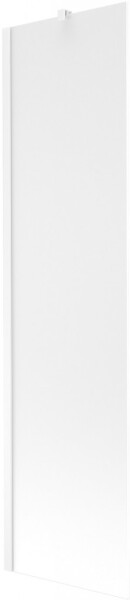 MEXEN/S - Next vaňová zástena FIX 50 x 150, dekor, biela 895-050-000-00-30-20