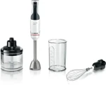 BOSCH MSM4W221 biela / Tyčový mixér / 600 W / sekáčik / odmerná nádoba (MSM4W221)