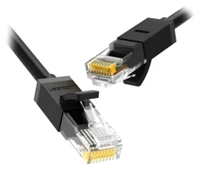 Ugreen NW102 čierna / Sieťový kábel / Cat.6 UTP / RJ45 / 25 m (20167)