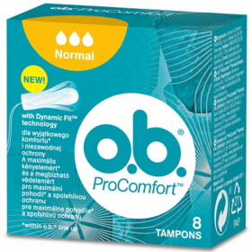 O.B. ProComfort normal hygienické tampóny 8 kusov