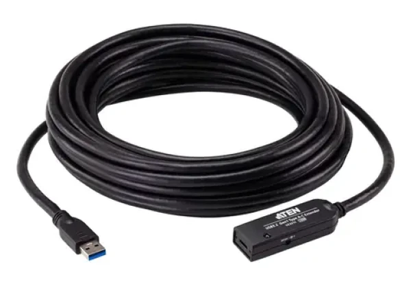 Aten UE331C čierna / USB extender / USB-C / aktívny / 5 Gbit / s / 10 m (UE331C)