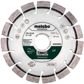 Metabo 628559000 diamantový rezný kotúč Priemer 125 mm Ø otvoru 22.23 mm 1 ks; 628559000