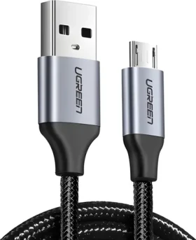 Ugreen USB-A - microUSB 1,5 m šedá / Kábel / USB 2.0 (60147)