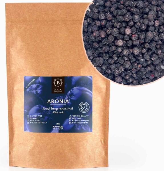 Brix Mrazom sušená arónia 155g
