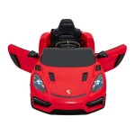 Mamido Elektrické autíčko Porsche Spyder RS ​​718 červené