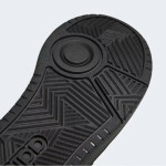 Unisexová juniorská členková obuv Hoops Mid 3.0 K Jr HR0228 Čierna – Adidas 38 2/3 černá