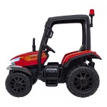 Mamido Detský elektrický traktor BLAST s prívesom 2x200W červený
